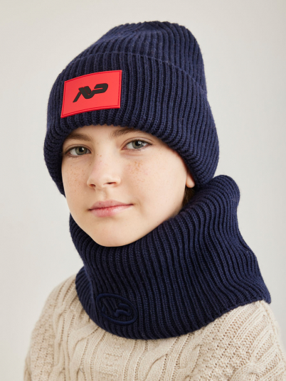 Снуд "Ластик" NOBLE PEOPLE т.син.