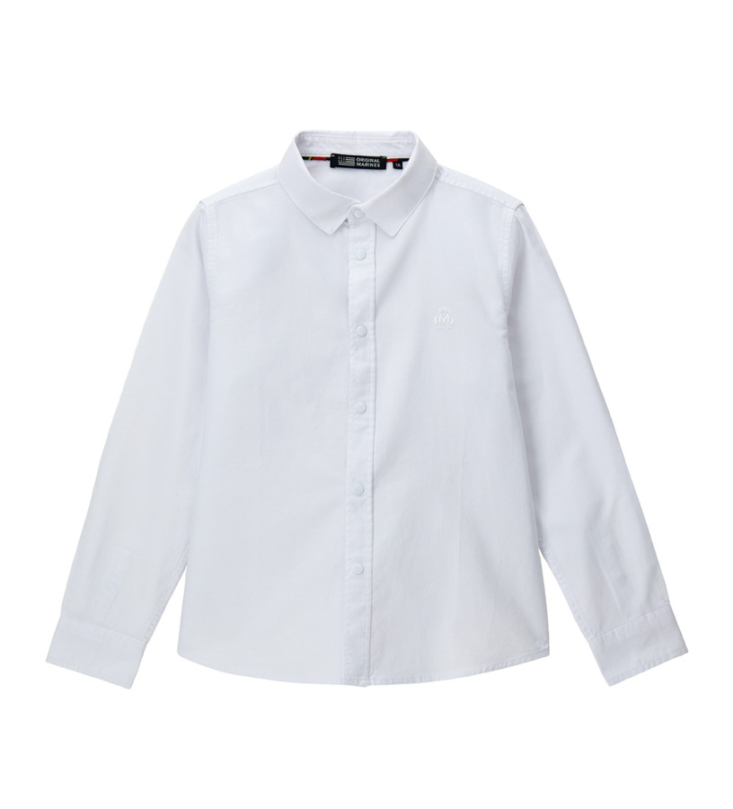 Рубашка с длинным рукавом ORIGINAL MARINES белый
