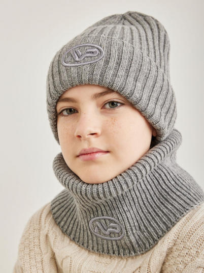 Снуд "Ластик" NOBLE PEOPLE сер.