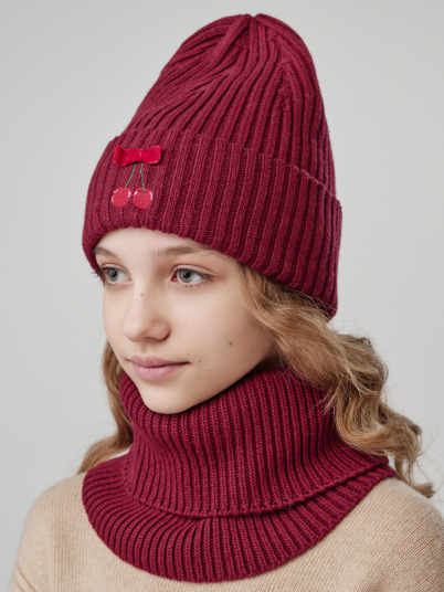 Шапка NOBLE PEOPLE, Полу RnB "Вышивка Вишни" борд.