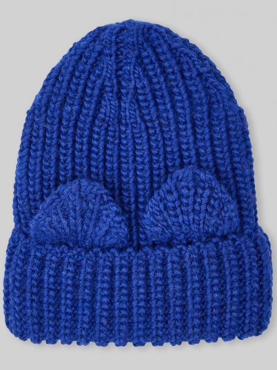 Шапка NOBLE PEOPLE RnB "Ушки" син.