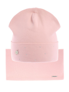 К-кт: Шапка, снуд MIALT, свет.пудр.