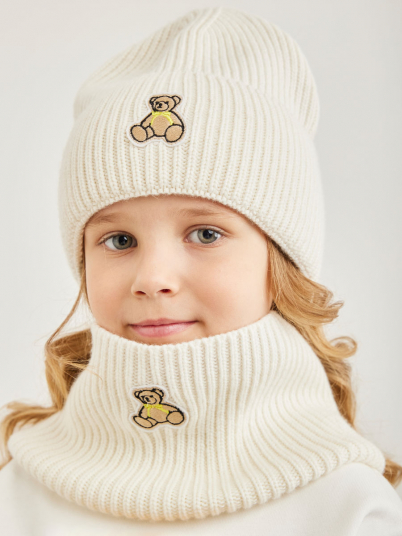 Снуд "Ластик" NOBLE PEOPLE молоч.