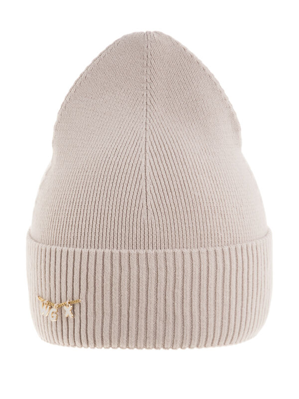 Шапка MIALT беж.роз.