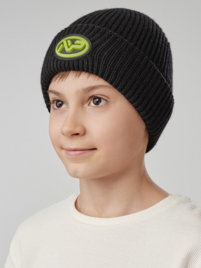 Шапка NOBLE PEOPLE Классик "NP" черн.