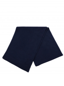 Шарф NOBLE PEOPLE "Ластик 1х1", цвет син.