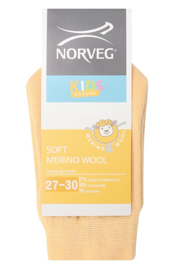 Носки NORVEG Soft Merino Wool крем