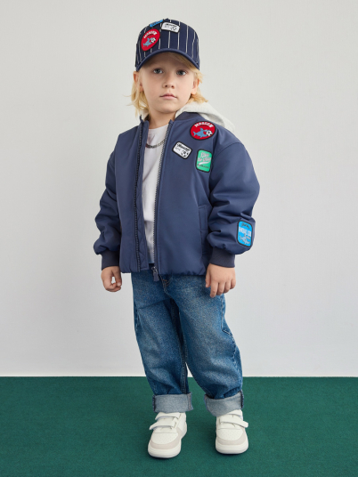 Куртка NOBLE PEOPLE т.син.