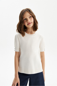 Пуловер SILVER SPOON Короткий Рукав