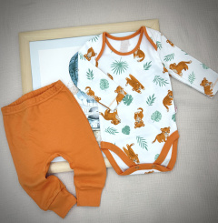 Комплект (Боди, штаны) COTTON BABY Тигрята