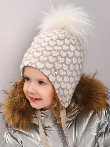 Шапка NOBLE PEOPLE цв.бежевый