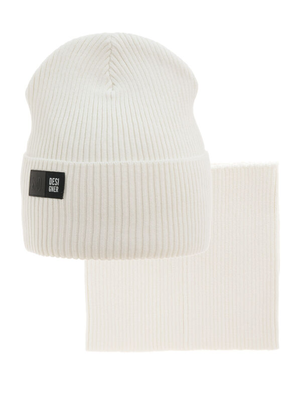 К-кт: Шапка, снуд MIALT бел.
