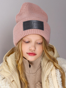 Шапка NOBLE PEOPLE цв.пудра