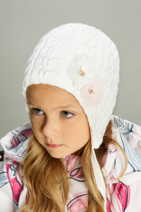 Шапка NOBLE PEOPLE цв.молочный
