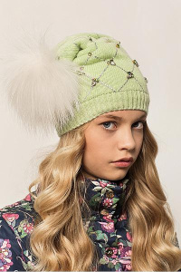 Шапка цв.Зеленый NOBLE PEOPLE