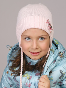Шапка NOBLE PEOPLE цв. св.розовый