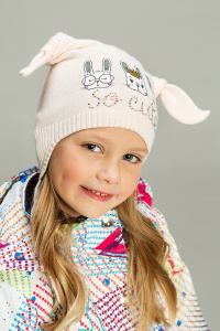 Шапка NOBLE PEOPLE цв.св.персик