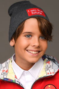 Шапка NOBLE PEOPLE цв. серый 