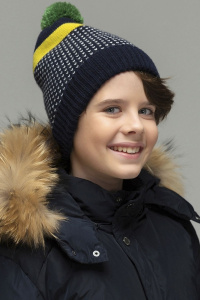 Шапка NOBLE PEOPLE цв.синий