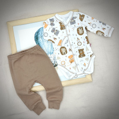Боди, штанишки Индейцы  COTTON BABY