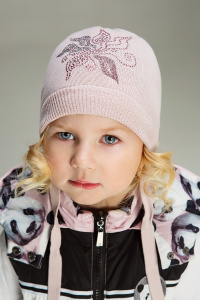 Шапка NOBLE PEOPLE цв. т.розовый