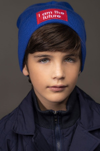 Шапка NOBLE PEOPLE цв. синий 