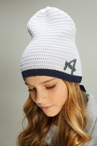 Шапка NOBLE PEOPLE цв. св.серый