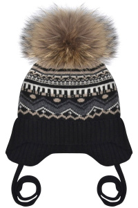 Шапка NOBLE PEOPLE цв. черный