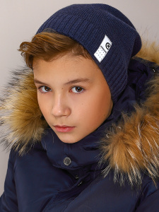 Шапка NOBLE PEOPLE цв. джинс