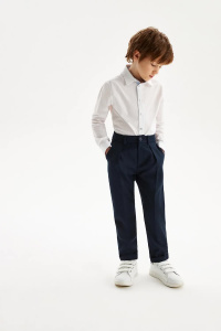 Брюки Fashion с защипами SILVER SPOON