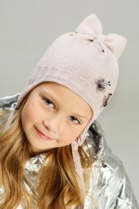 Шапка NOBLE PEOPLE цв.розовый