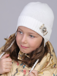 Шапка NOBLE PEOPLE цв. молочный