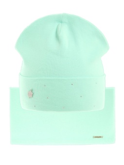 К-кт: Шапка, снуд MIALT, свет.мятн.