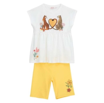 Комплект (Футболка, Шорты) ORIGINAL MARINES молоч.