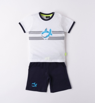 Комплект (Футболка, Шорты) SARABANDA дельфин