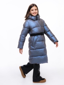 Пальто АКСАРТ Кристен, подрост, цвет графит