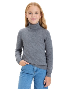 Свитер детский NORVEG Merino Wool Cash Touch серый меланж