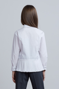 Блузка SILVER SPOON цвет Белый SSFSG-929-23017-200-19ОЗ (длинный рукав,пуговицы)-1