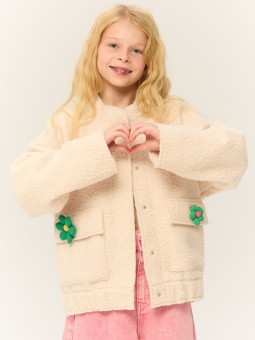 Куртка-бомбер NOBLE PEOPLE "Без подвязов" беж.