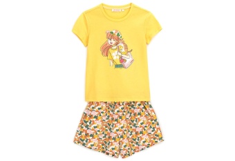 Комплект (Футболка, Шорты) ORIGINAL MARINES желт.