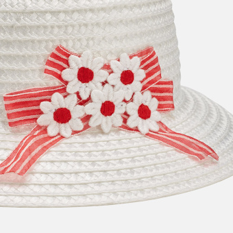 Шляпа MAYORAL 10359069-18ВЛ цвет Белый-1